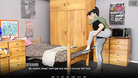 Problemler üniversitesi: seksi Japon üniversiteli kız bölüm 42