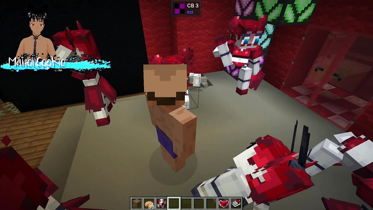 Minecraft Decor Mod FNAF - Showing off some freaky animatronics wearing some nice clothes