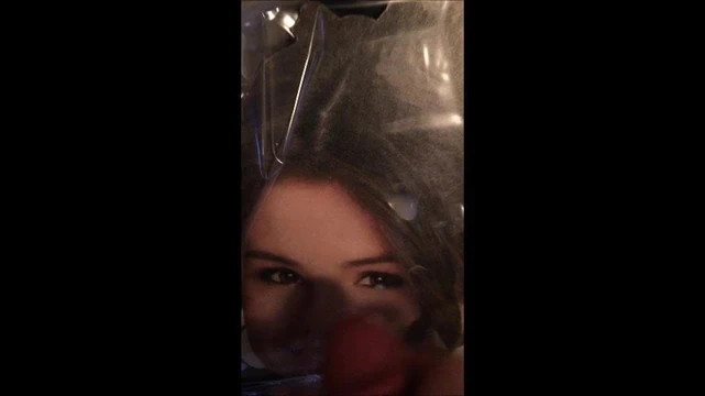 Double Cum Twice Tribute for Selena Gomez cardboard cutout