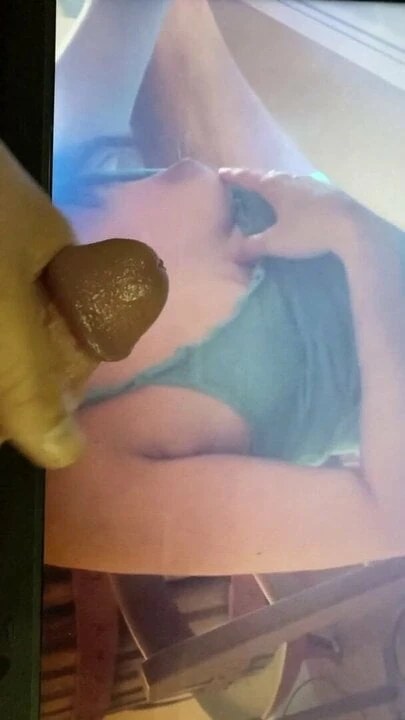 Wife tribute from our friend, can't stop jerking on her tits