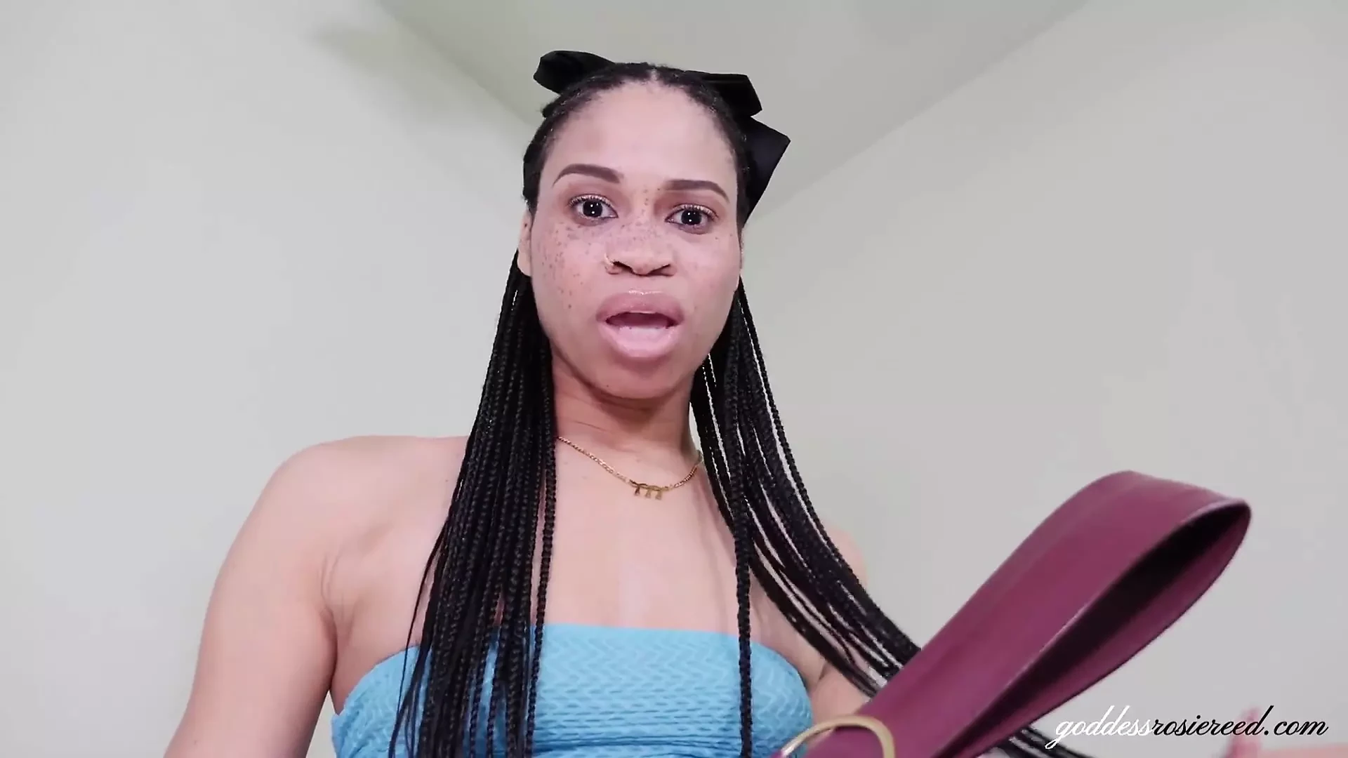 Pay Piggy Cash Spanking- Ebony Financial Domme Goddess Rosie