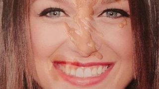 Трибьют со спермой Melissa Benoist 2 (супердевушка)