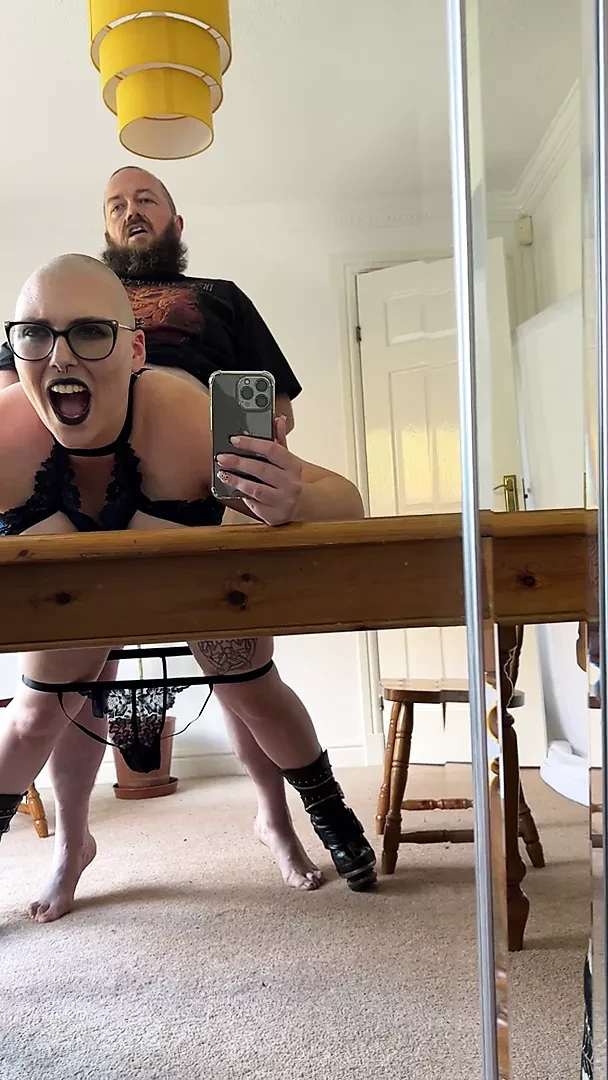 Anal slut Rebecca Curves used hard on the table