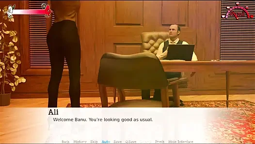 Life in the middle east #10 - Banu played with her self in bed