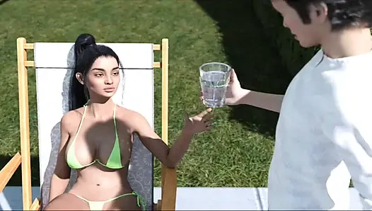Orta yaşlı seksi kadın deresi #13 - Johannes arabada Rose'ı sikiyor.
