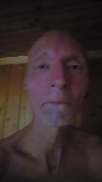 Beautiful Tin in the Sauna