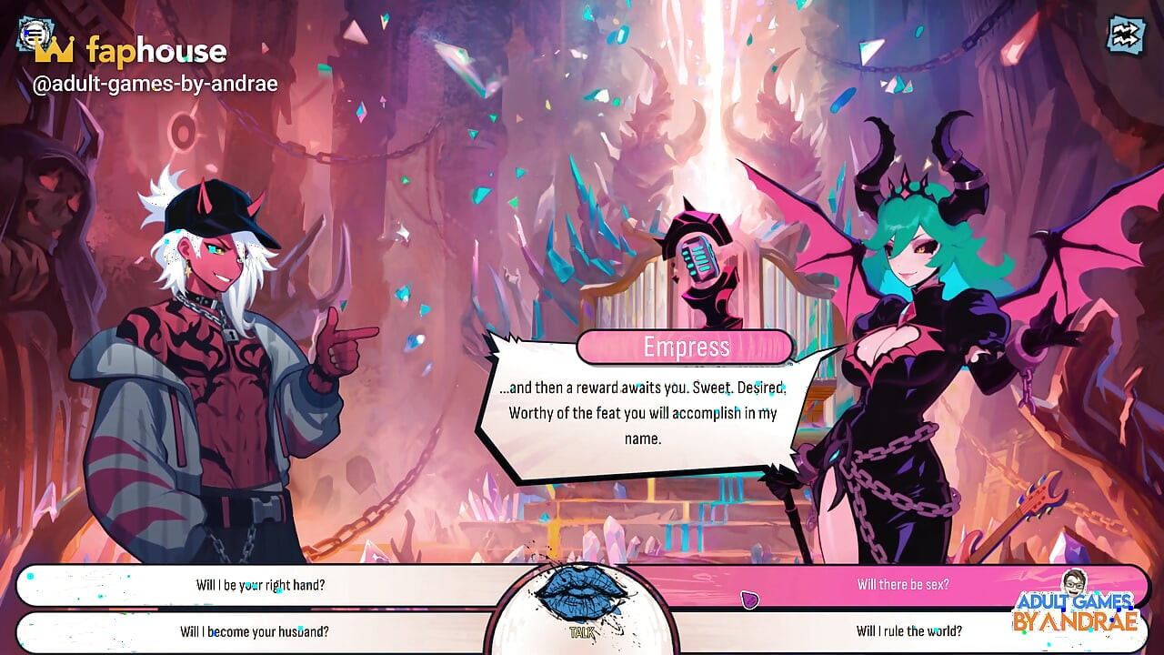 Gameplay seks-pop si pemburu iblis bagian 1 - lilian menikmati kontolnya yang keras