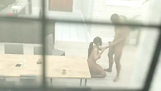 Flaming Boundaries 6 Miranda Kitchen Sex Husband Facial