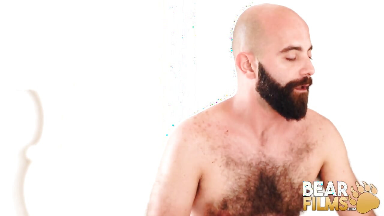 BEARFILMS - Bear Justin West fucks cub before facial