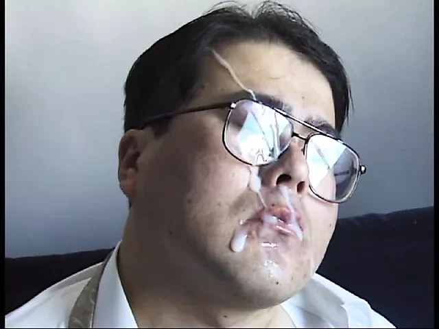 Fat Daddy Has Fun in Office