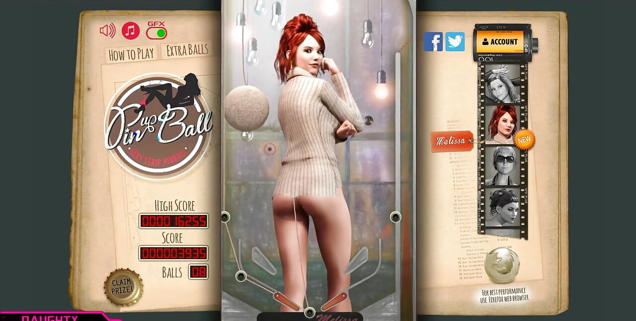 Pinup-ball, melissa-update