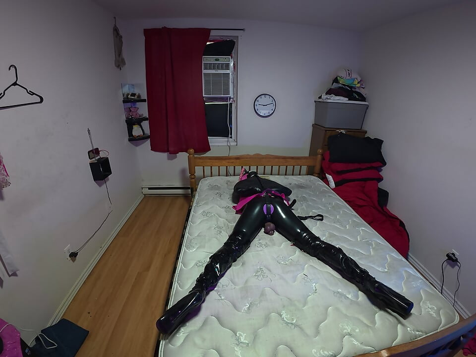 Laatikko Armbinder Self Bondage Sissy Maid