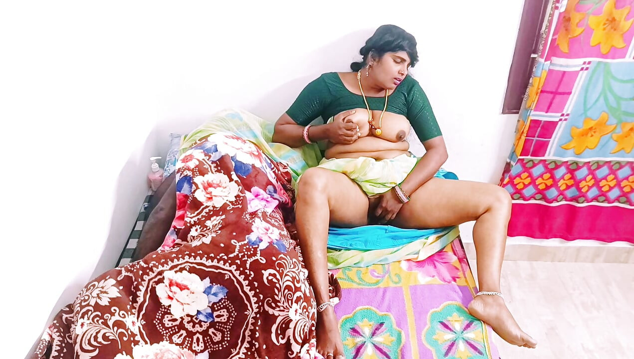 Indian Threesom Beautiful Bhabi Cheating Husbend, Fucking Husbend's Steprother Big Dick. Telugu Dirty Talks.