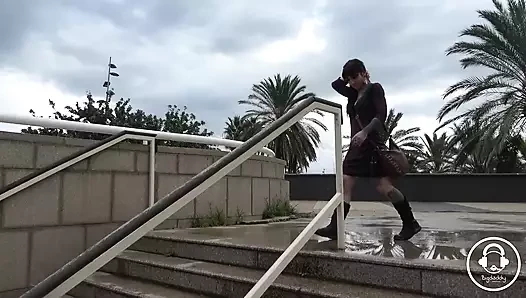 Tattooed Slut Gets Broken in Barcelona