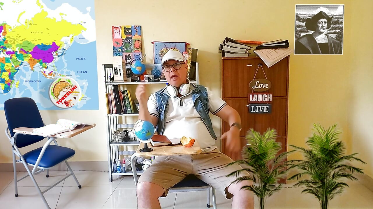 TORCELINI. School. Geography lesson 2. Continents. FULL VIDEO