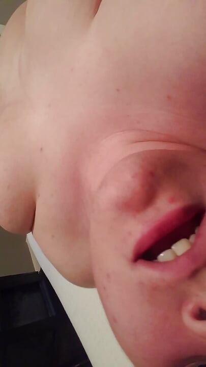 Boca abierta ftm enormes tetas