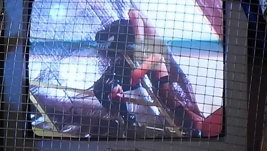 I Show My Sex Slaves What to Do When I'm Horny!