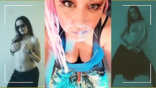 Episode 8 the Sexy Shemale Mesmerizes You to Love Big Black Hanging Balls Shemale Is Me