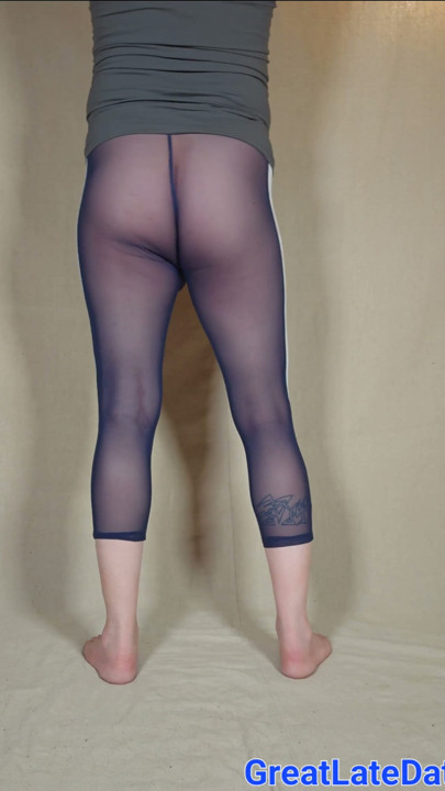 Femboy wore See Through leggings to the gym to see reaction | Clip 1