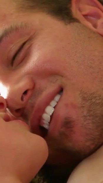 Powerful moment from "Anorexic Small Tits Teen Fucked by Big Dick Neighbour"