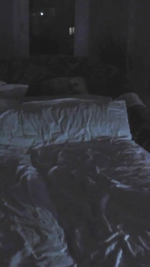 In the evening her husband came home from work, fucked the wife in the bedroom and came in her pussy. Open bedroom windo | Clip 1