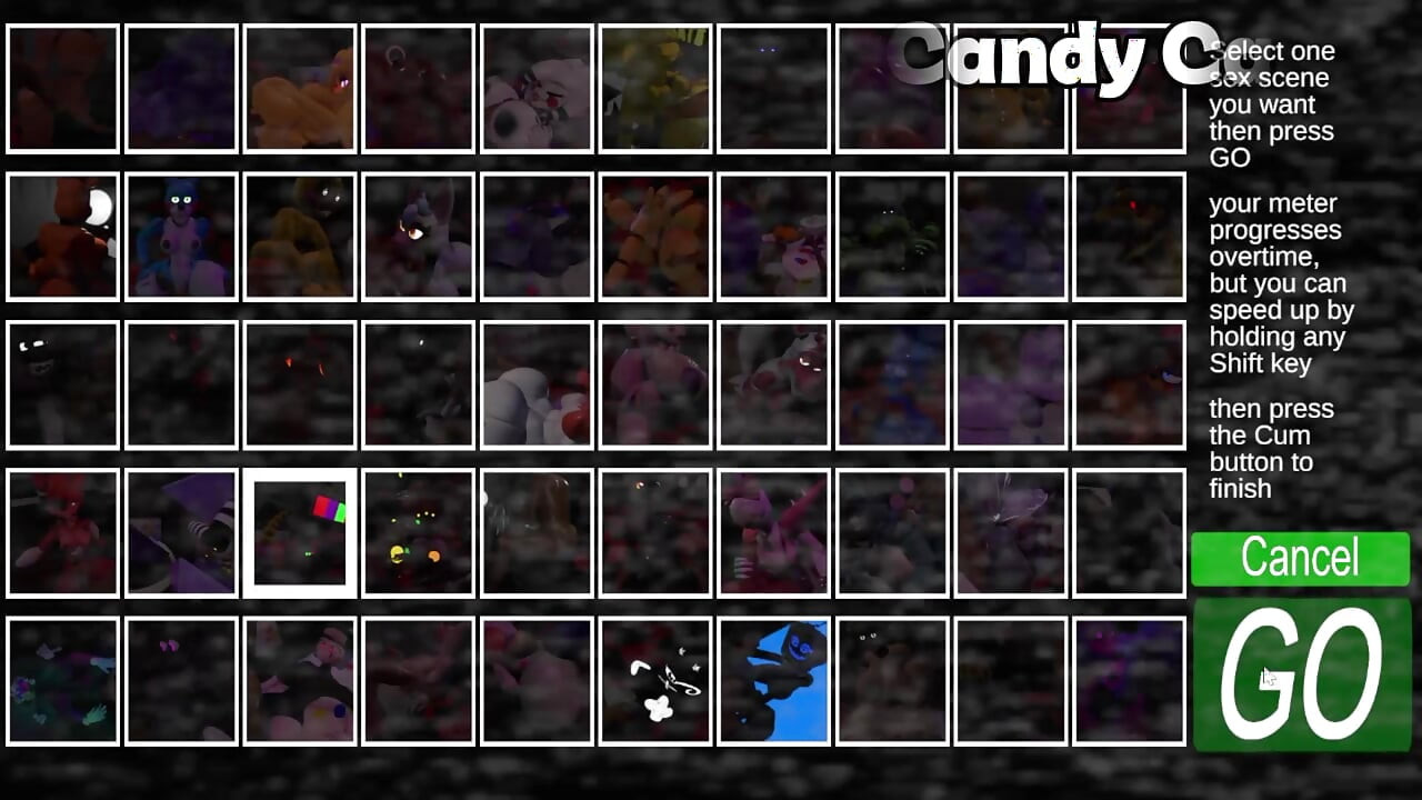 Erotic Custom Night - todas las escenas de sexo