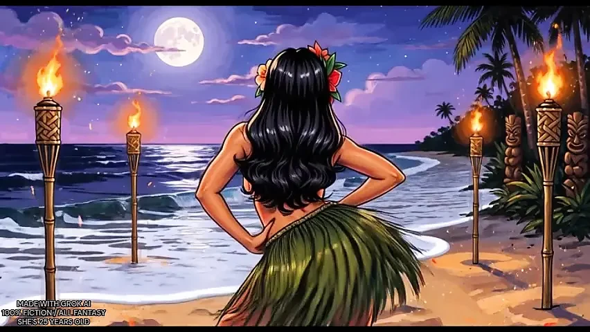 Hula Girl 1