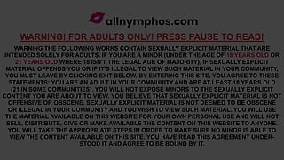 All nymphos