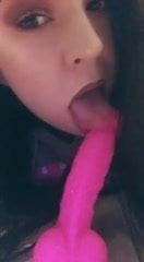 My Babygirl Blowing Her Pink Toy 1