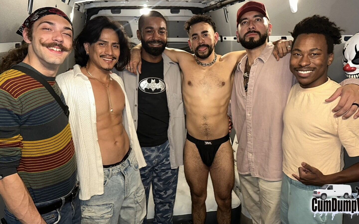 Genç Twink DP Ham Döl Boşaltıyor Van Grup Seks Çift Anal Boşalma