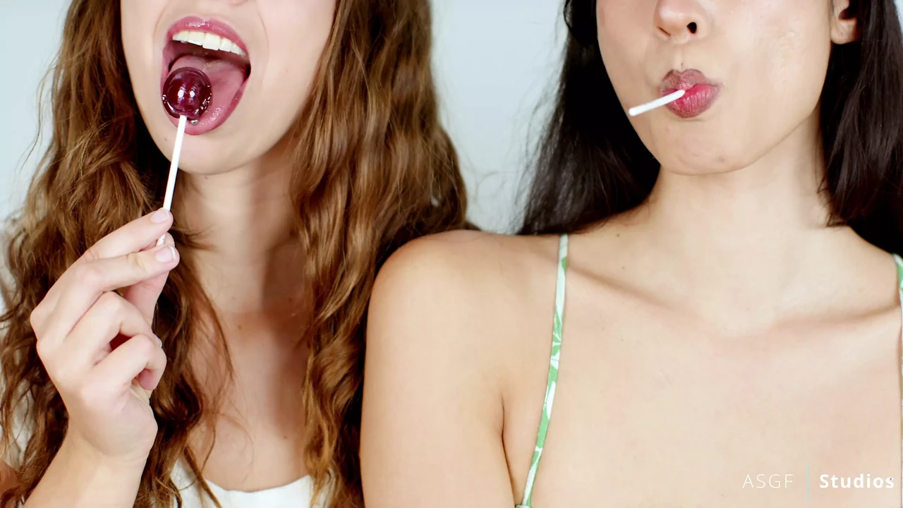 Sexy Cute Goddess’ Lollipop Fun