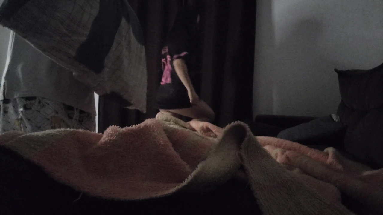 step aunt schemed so she could share the couch with step nephew