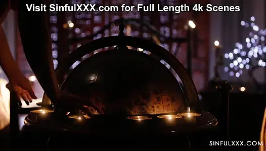 Ofiste suçlu zevki! Vitoria von Teese, Karina King ve Sinfulxxx için Denis Marti