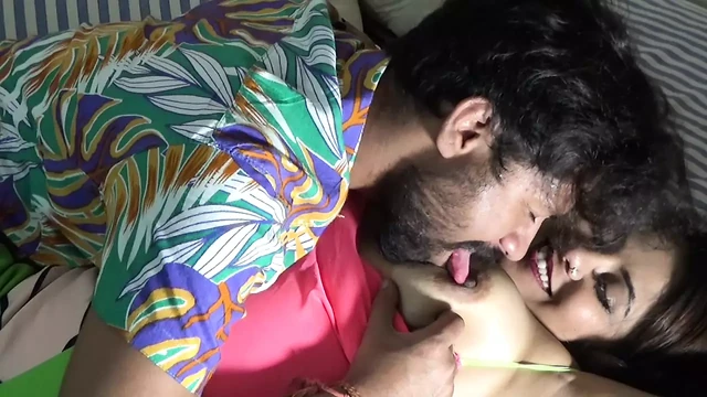 A desi girl and her boyfriend in a full enjoyment in a hotel room. Full Hindi audio with dirty talk