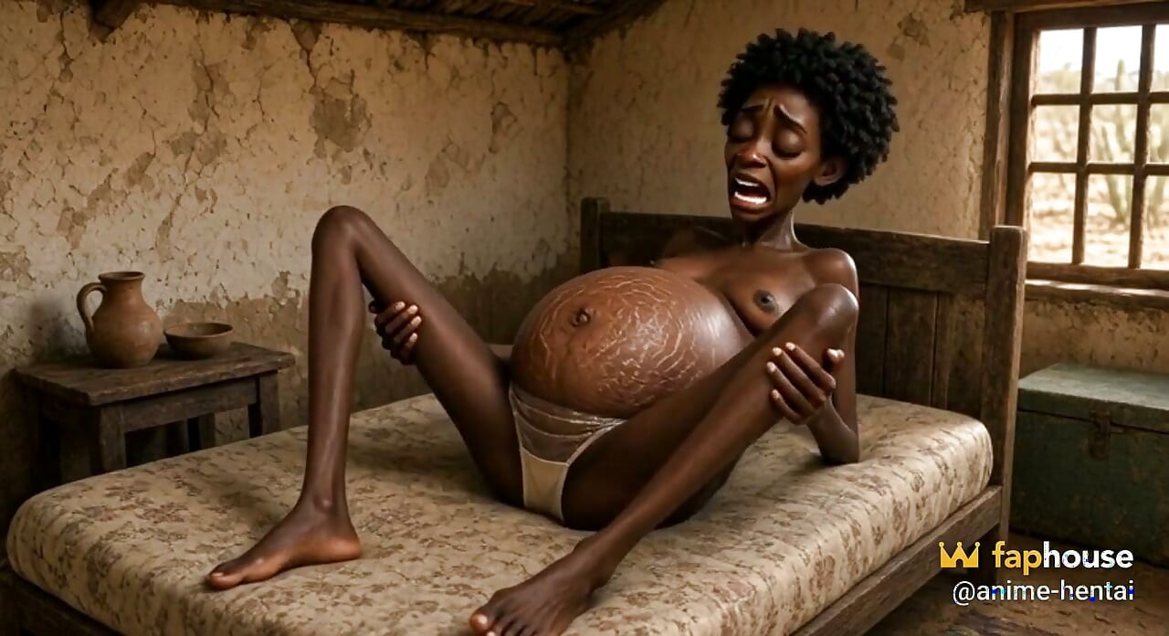 Poor 9-month Pregnant Woman Cums Uncontrollably and Craves a Cock in Her Loose Pussy