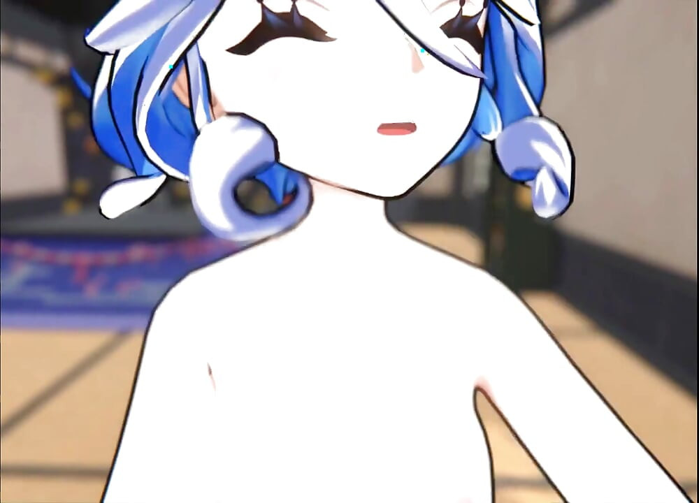 Genshin Impact - Furina X Aether Namiętny seks - 3D Animacja Hentai