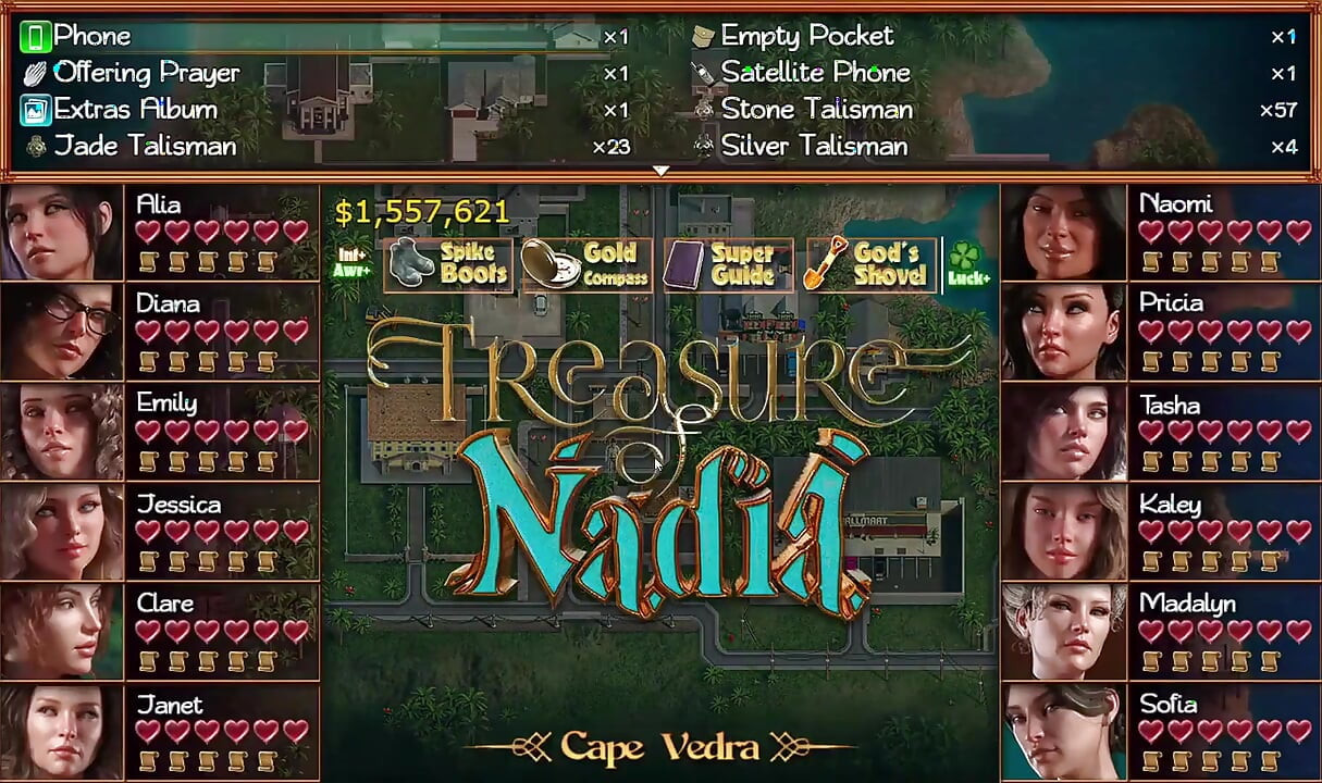Tesouro de Nadia Booty chama jogo de sexo parte 01 Jogo nu 18+ jogo pornô