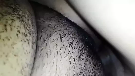 Giving my young big ass hard until cumming inside