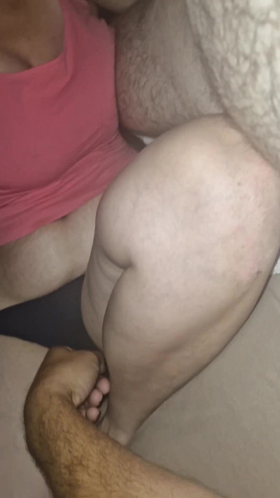 Handjob of hotwife cumshot with cumshot | Clip 1