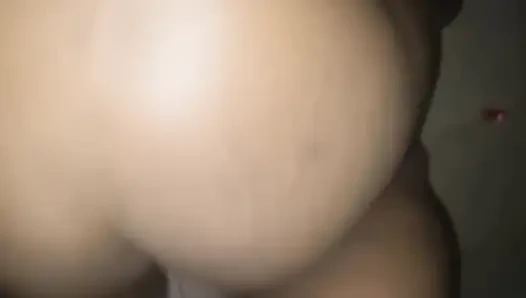 18 teen hot black  girl taking BBC
