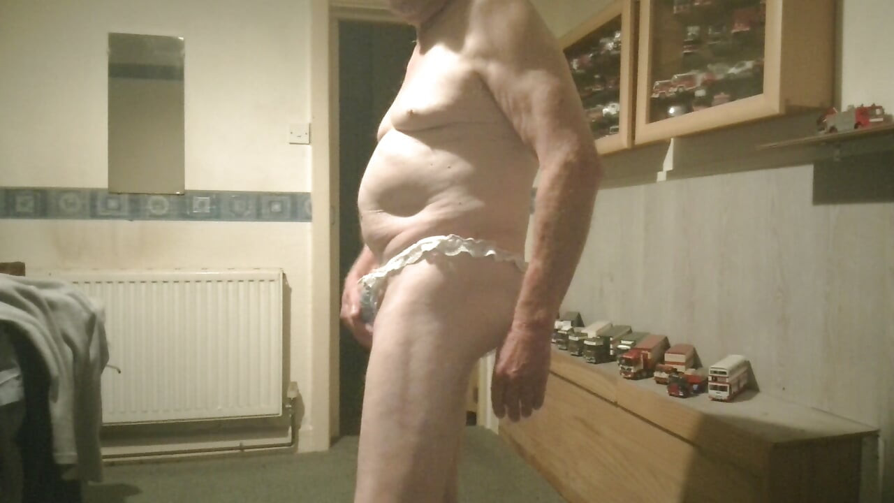 Tanga knickers.