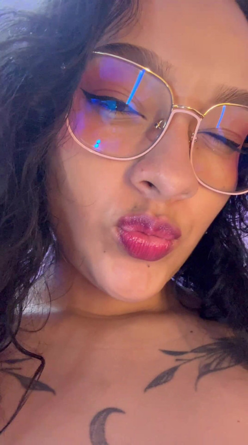 Latina with a Dangerous Smile