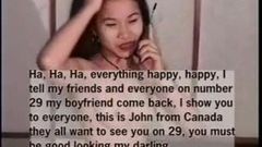 Thai LIE - Girl lying to her boyfriend when he calls her
