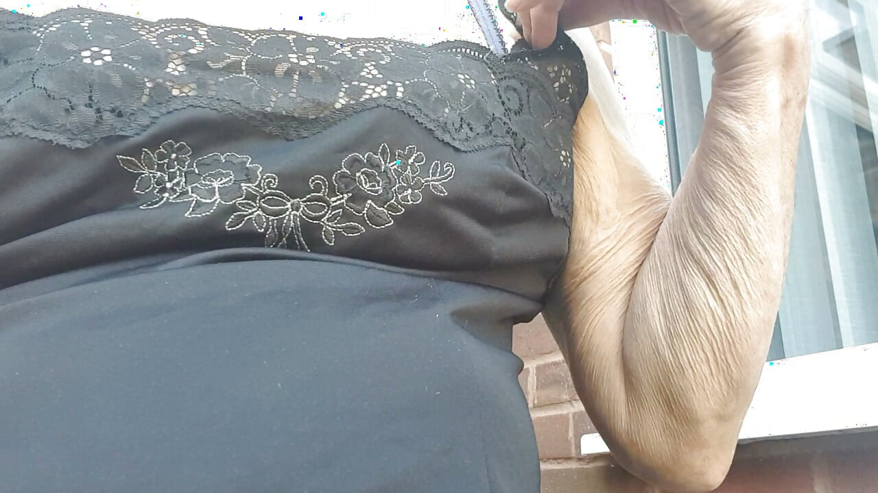 Black underskirt