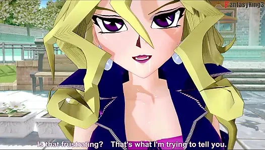 Mai valentine lagi asik nyepong kontol - yu gi oh