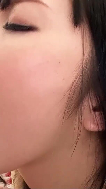 Iconic moment from "Three cute Japanese Teens in Blowjob Contest with Sperm in Mouth"