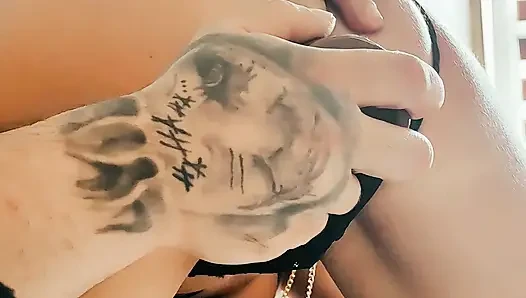 A little foreplay while watching