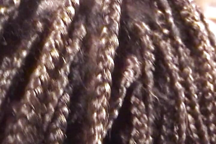 Chubby Ebony MILF Enjoys Two Cocks After Pool Game