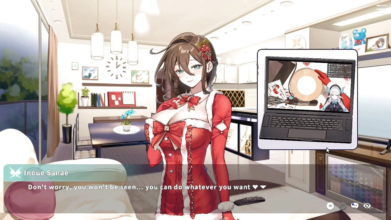 Hentai Game - Χριστουγεννιάτικη αποπλάνηση παντρεμένης γυναίκας - V-Lover