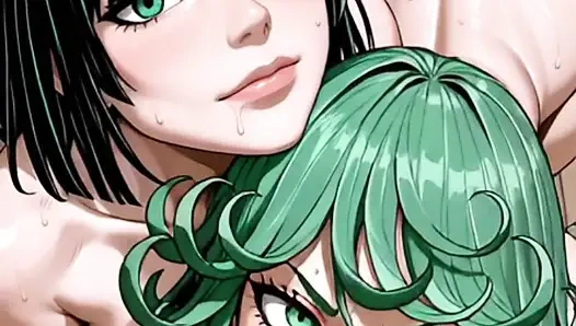 Хентай аниме - Две очень горячие сводные сестры